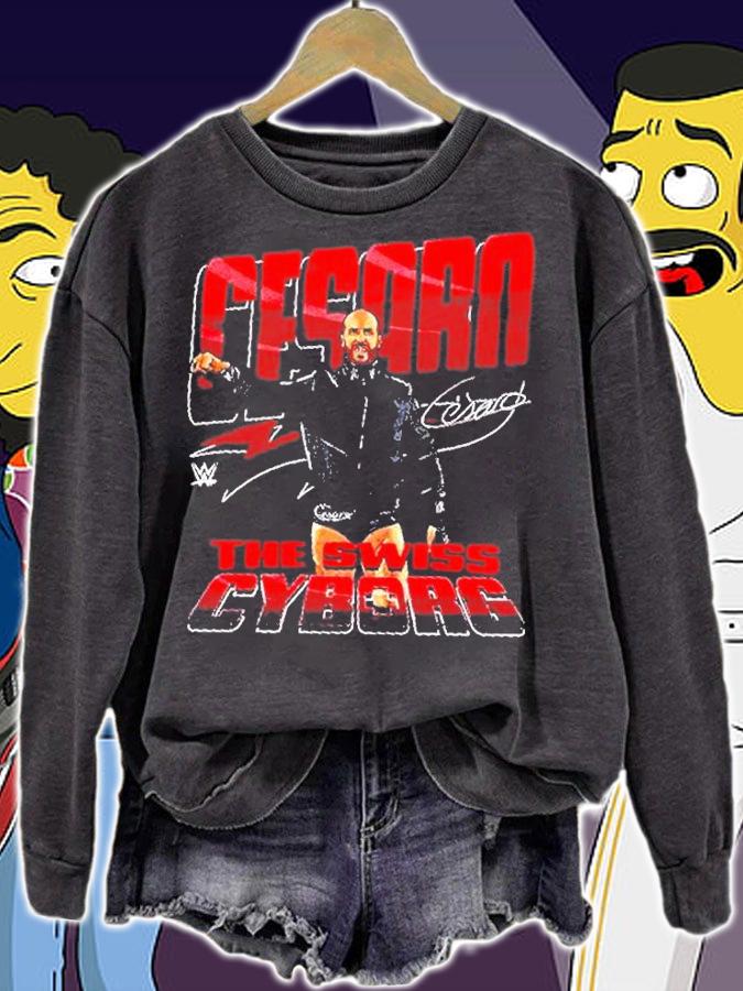 Cesaro Leaves The Swiss Cyborg WWE T-Shirt