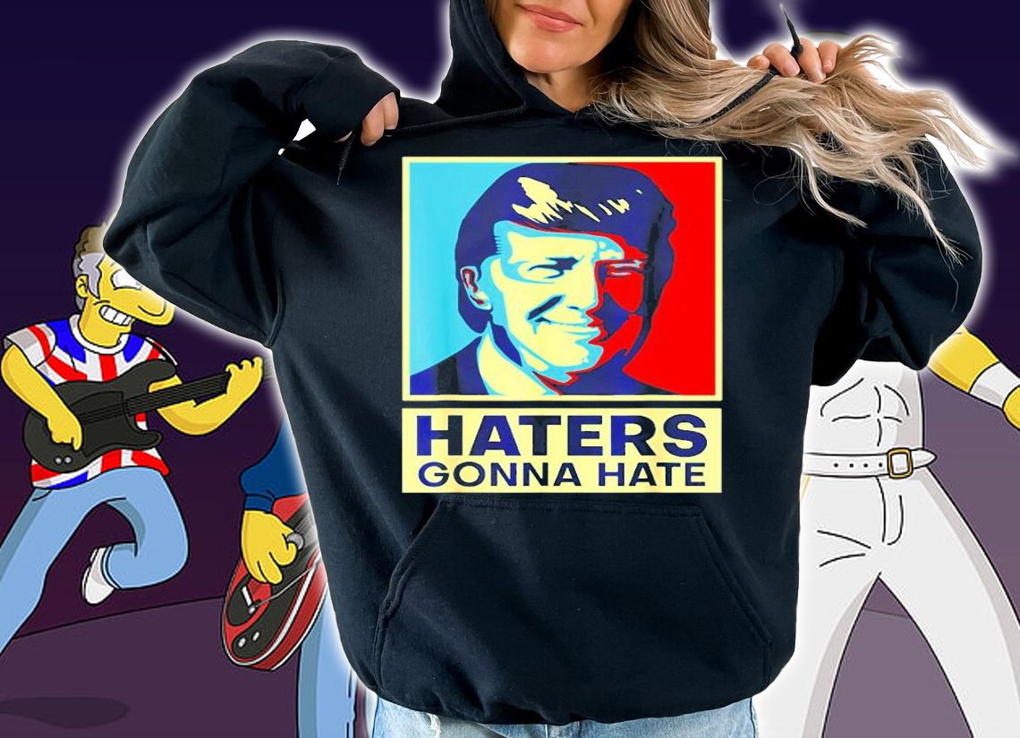 Funny Haters Gonna Hate President Donald Trump T-Shirt