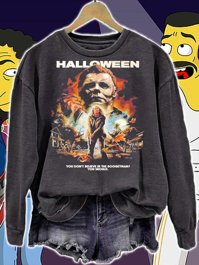 Halloween You Dont Believe In The Boogeyman You Should Gift Shirt