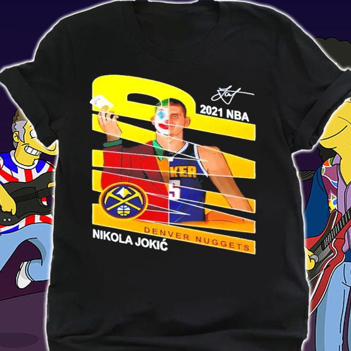 Joki MVP 2021 NBA Signature Shirt shirt