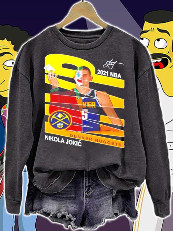 Joki MVP 2021 NBA Signature Shirt sweatshirt