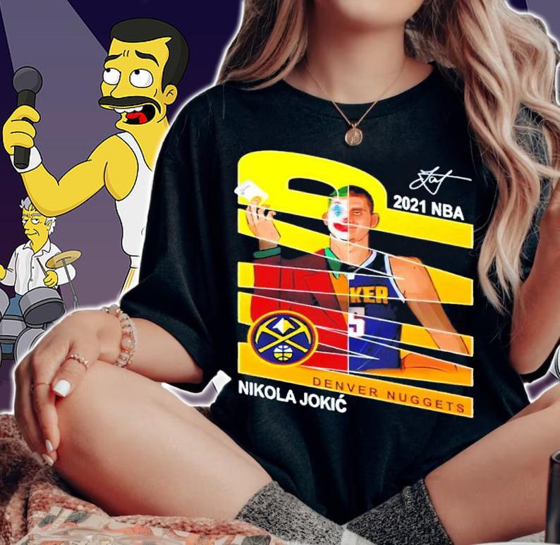 Joki MVP 2021 NBA Signature Shirt woman shirt