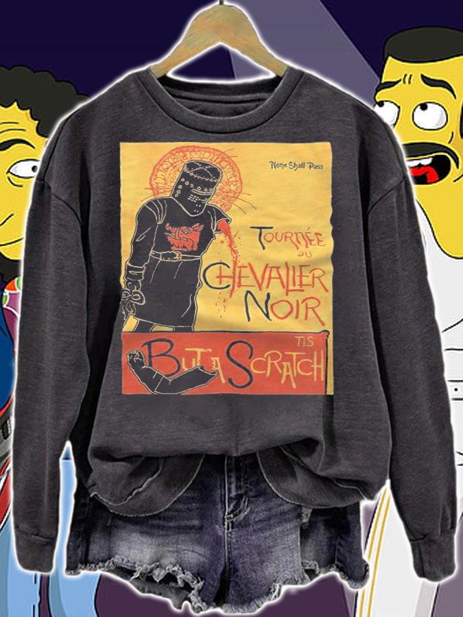 Monty Python Tournee Du Chevalier Noir Tis But A Scratch Shirt sweatshirt