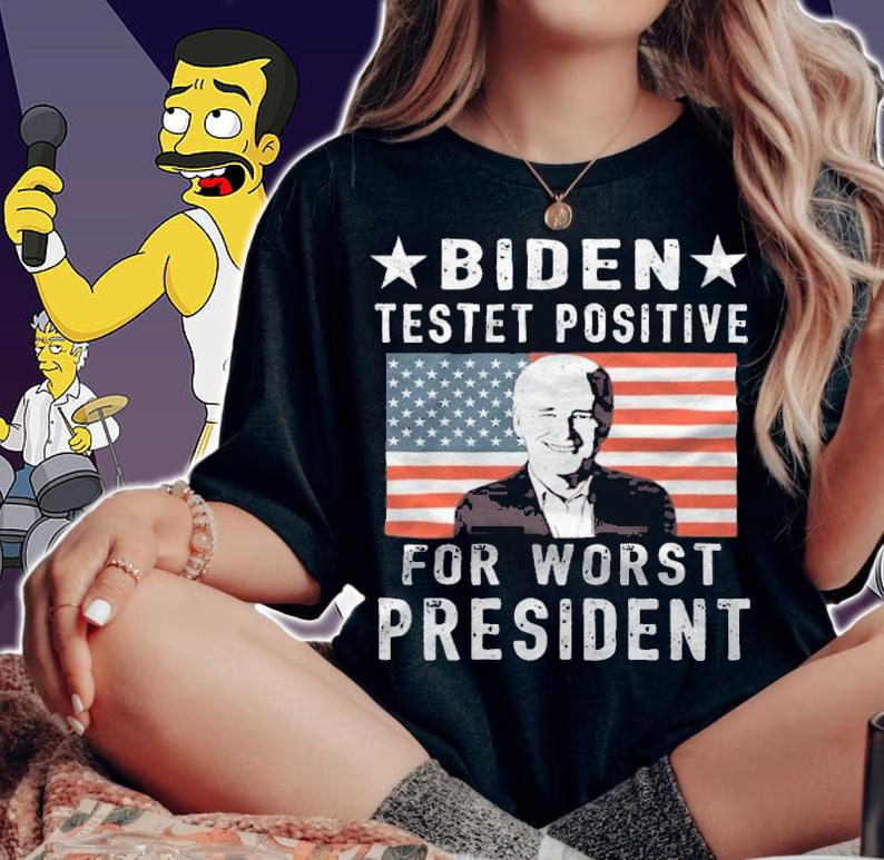 New Design anti Biden President USA America FJB T-Shirt woman shirt