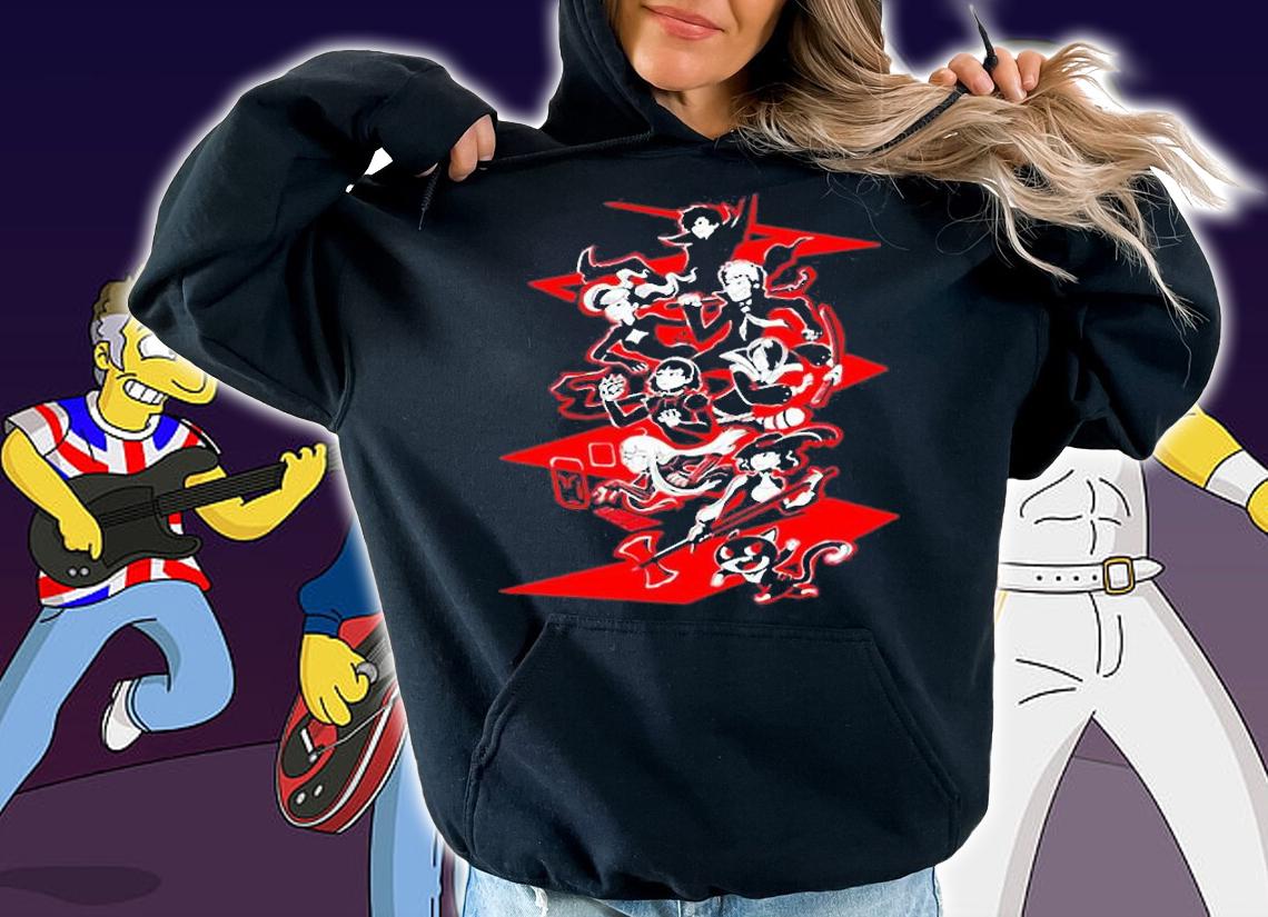 Persona 5 Confidants Characters Shirt hoodie