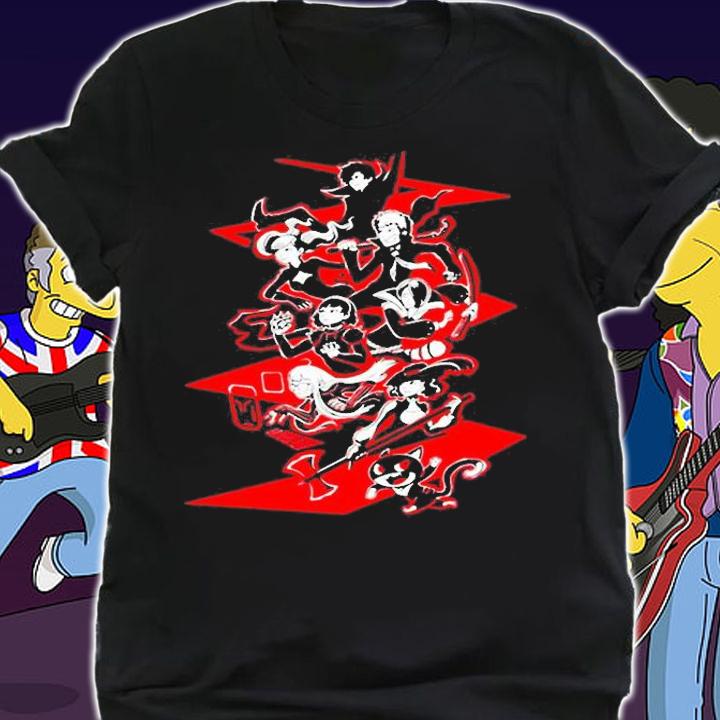 Persona 5 Confidants Characters Shirt shirt
