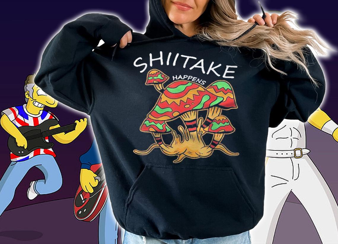 Shiitake Happens Shiitake Mushroom Lover Shirt