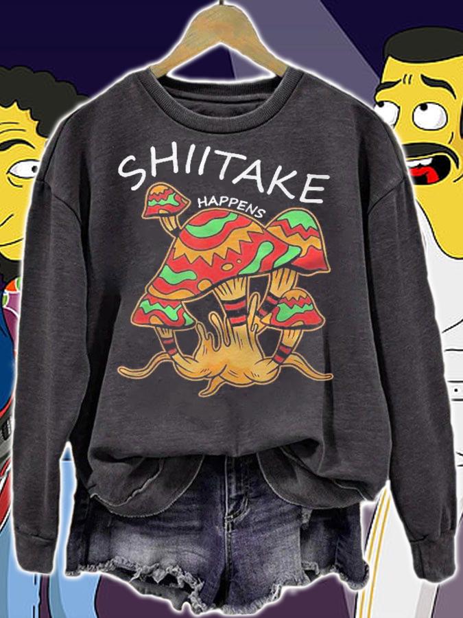 Shiitake Happens Shiitake Mushroom Lover Shirt
