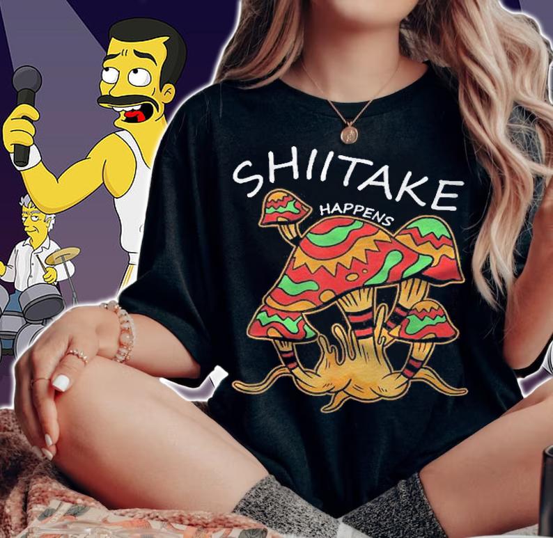 Shiitake Happens Shiitake Mushroom Lover Shirt