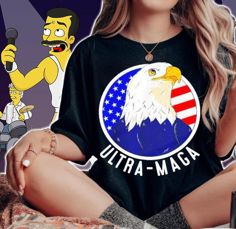 Ultra MAGA Great MAGA King Pro Trump Eagle Shirt woman shirt