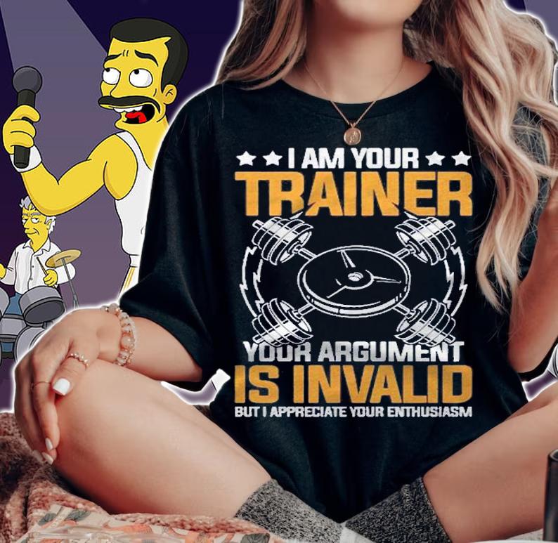 Fitness Trainer Gym Workout Personal Trainer Shirt woman shirt