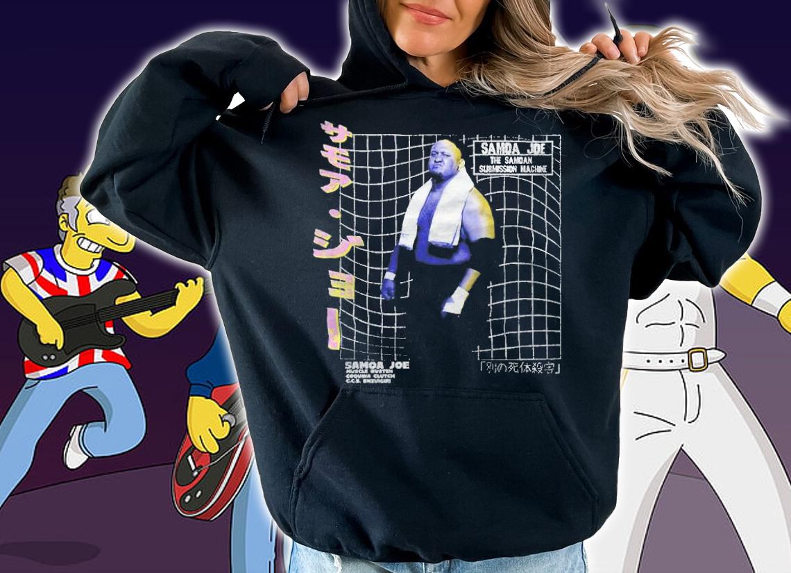 Samoa Joe the Samdan submission machine T-shirt
