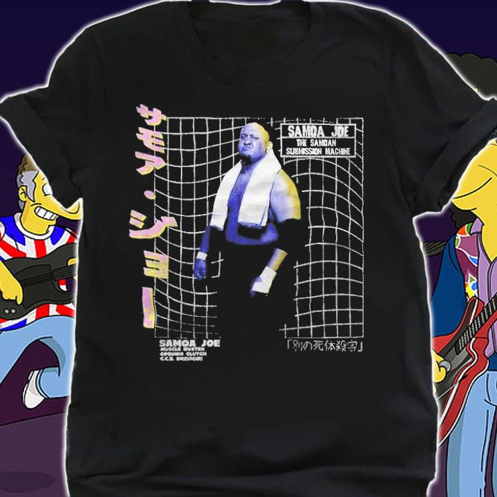 Samoa Joe the Samdan submission machine T-shirt
