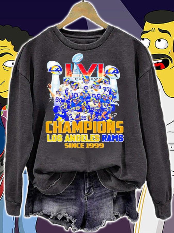 Champions Los Angeles Rams Since 1999 Signatures Shirt