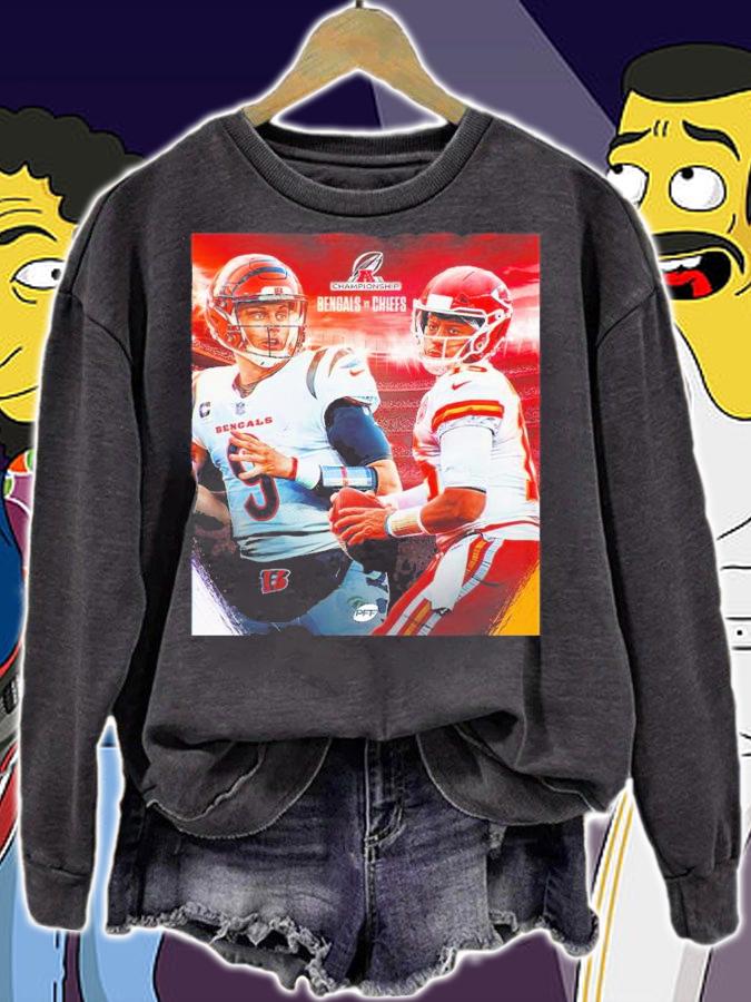 Championship Cincinnati Bengals Vs Kansas City Chiefs Shirt sweatshirt