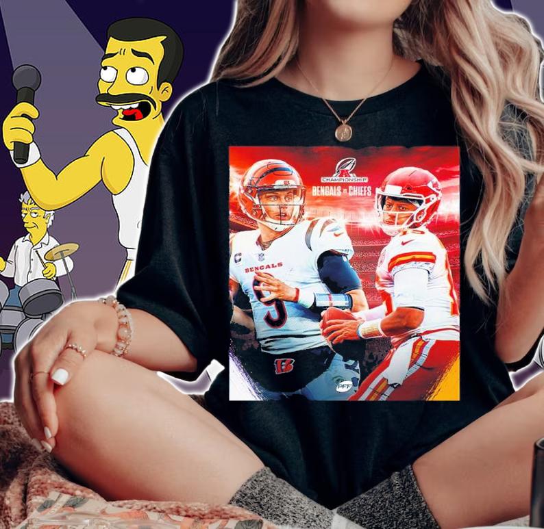 Championship Cincinnati Bengals Vs Kansas City Chiefs Shirt woman shirt