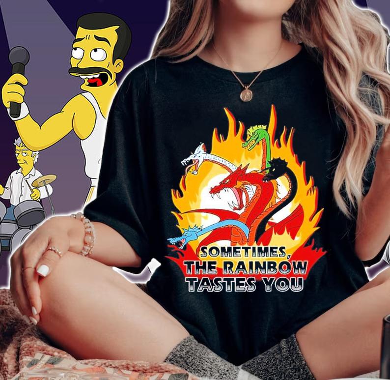 Dragons Sometimes The Rainbow Tastes You Shirt woman shirt