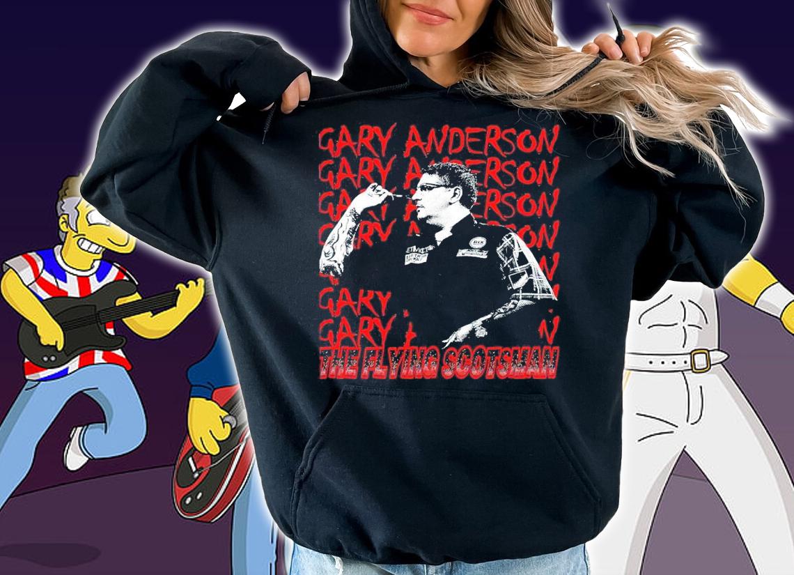 Gary Anderson The Flying Scotsman Shirt hoodie