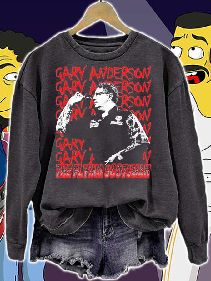 Gary Anderson The Flying Scotsman Shirt sweatshirt