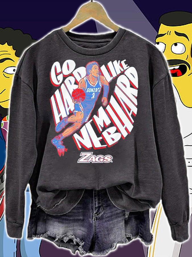 Gonzaga Go Hard Like Nembhard Shirt sweatshirt