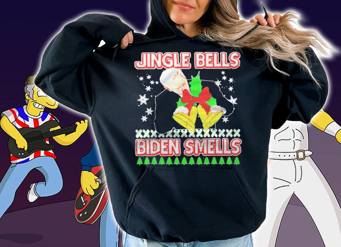 Jingle Bells Biden Smells Merry Christmas T-shirt