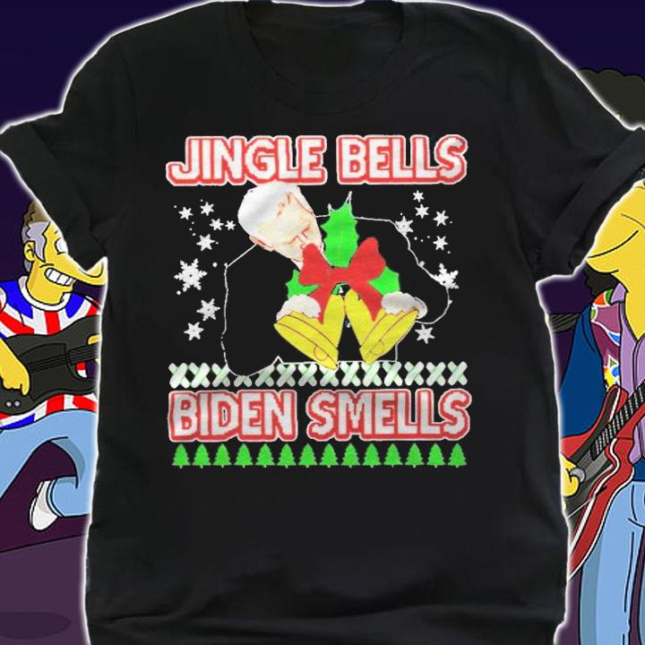 Jingle Bells Biden Smells Merry Christmas T-shirt