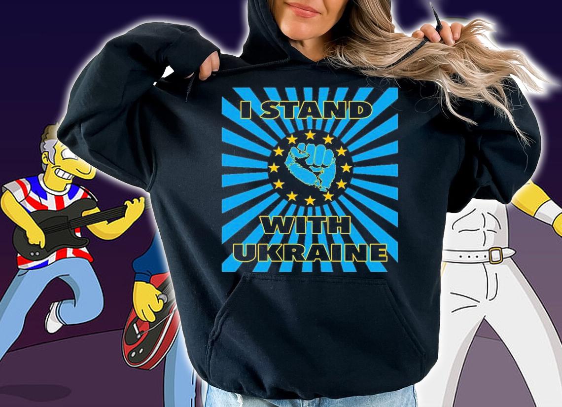 Liberty Ukraine I stand with Ukraine T-Shirt hoodie