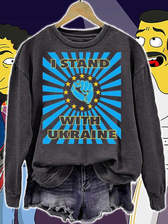 Liberty Ukraine I stand with Ukraine T-Shirt sweatshirt