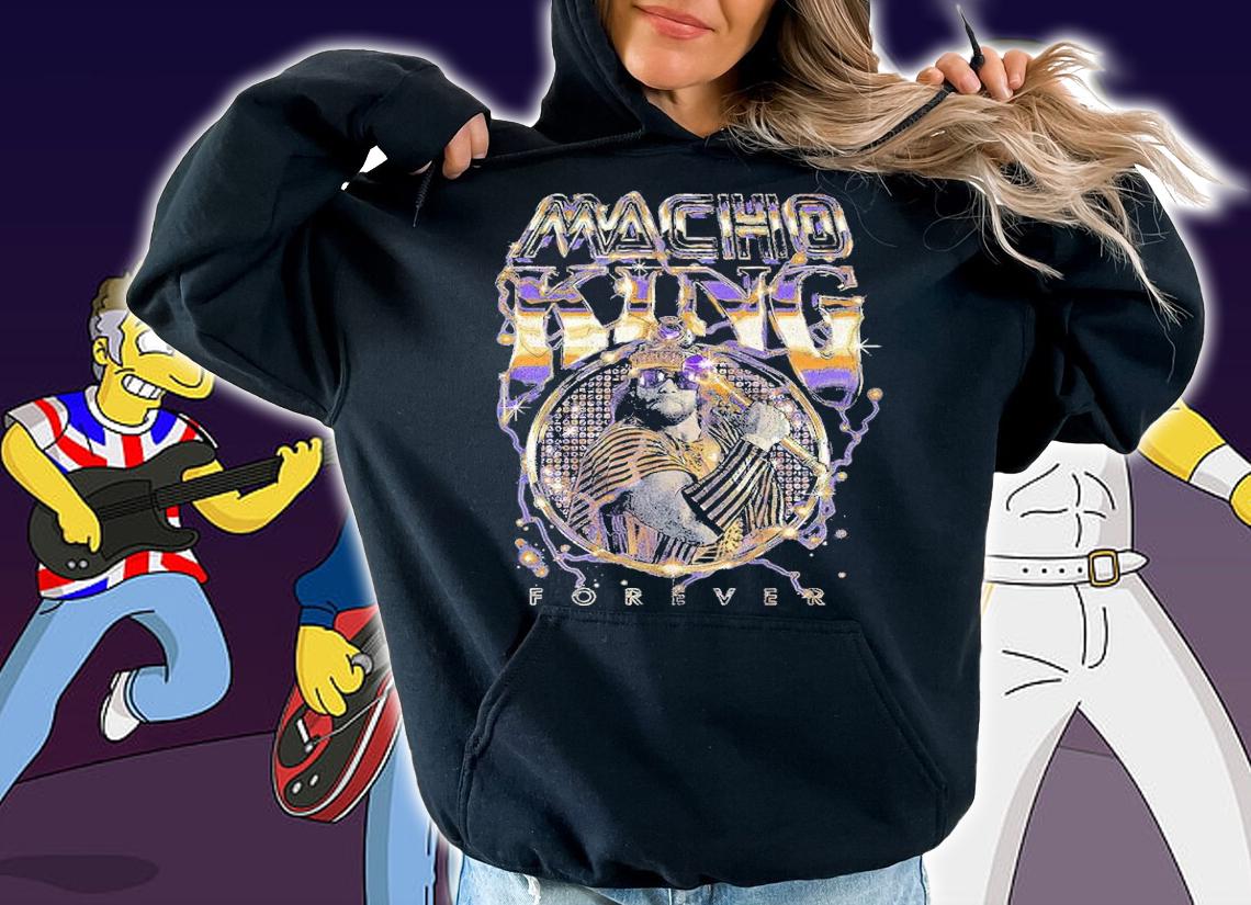 Man Randy Savage Macho King Forever Shirt hoodie