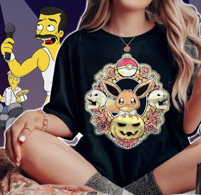 Pokemon Eevee Halloween Shirt