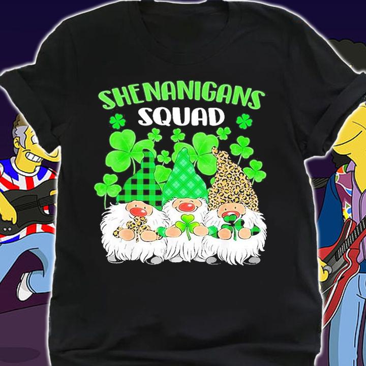 Shenanigans Squad St Patrick's Day T-Shirt shirt