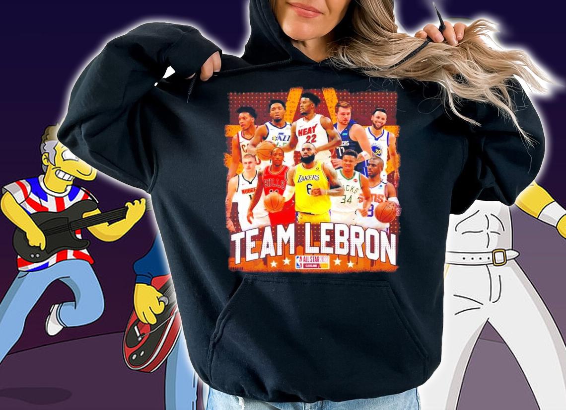 Team Lebron 2022 NBA All-Star Game Basketball Shirt hoodie