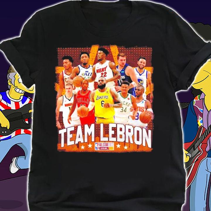 Team Lebron 2022 NBA All-Star Game Basketball Shirt shirt