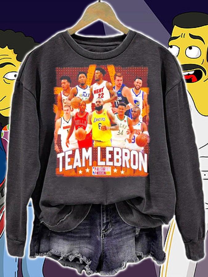 Team Lebron 2022 NBA All-Star Game Basketball Shirt sweatshirt