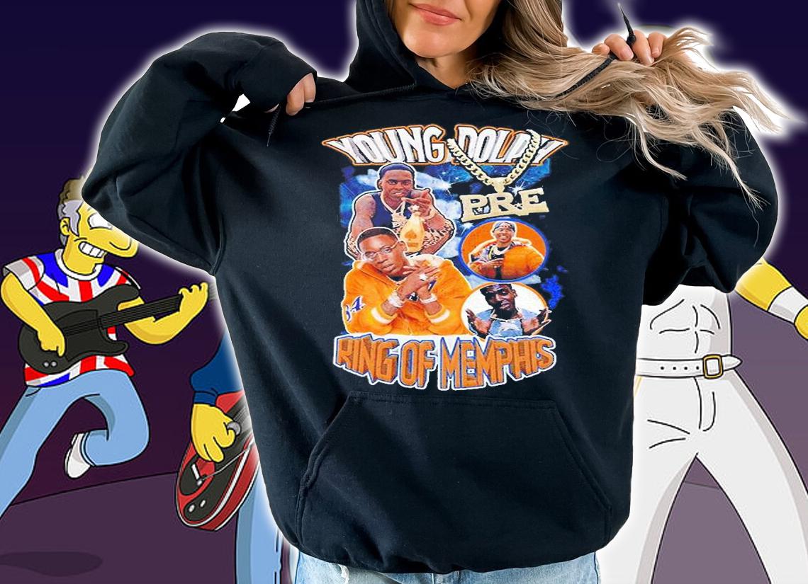 Vintage Young Dolph King Of Memphis T-Shirt hoodie