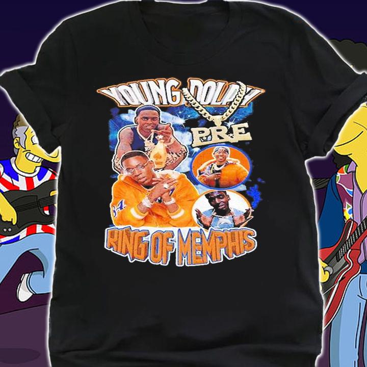 Vintage Young Dolph King Of Memphis T-Shirt shirt