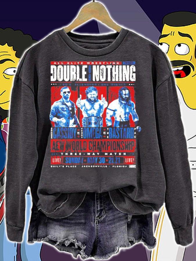 All elite wrestling Double or Nothing Cassidy Omega Bastard shirt