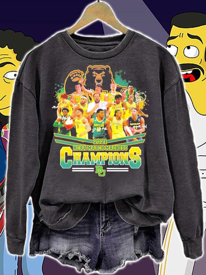 Baylor Bears 2021 NCAA March Madness Champions shirt