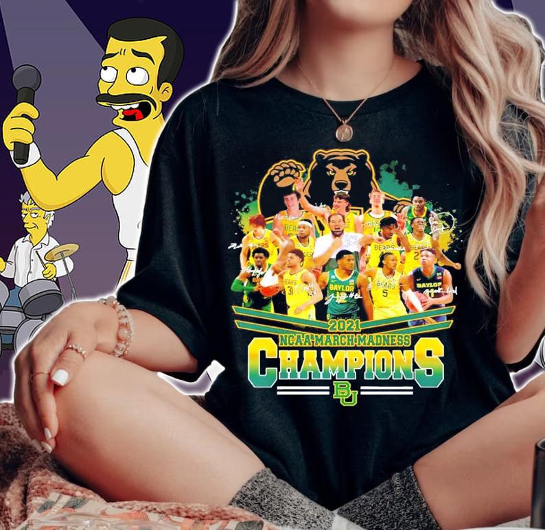 Baylor Bears 2021 NCAA March Madness Champions shirt