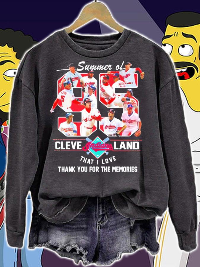 Summer of Cleveland Indians that I love shirt