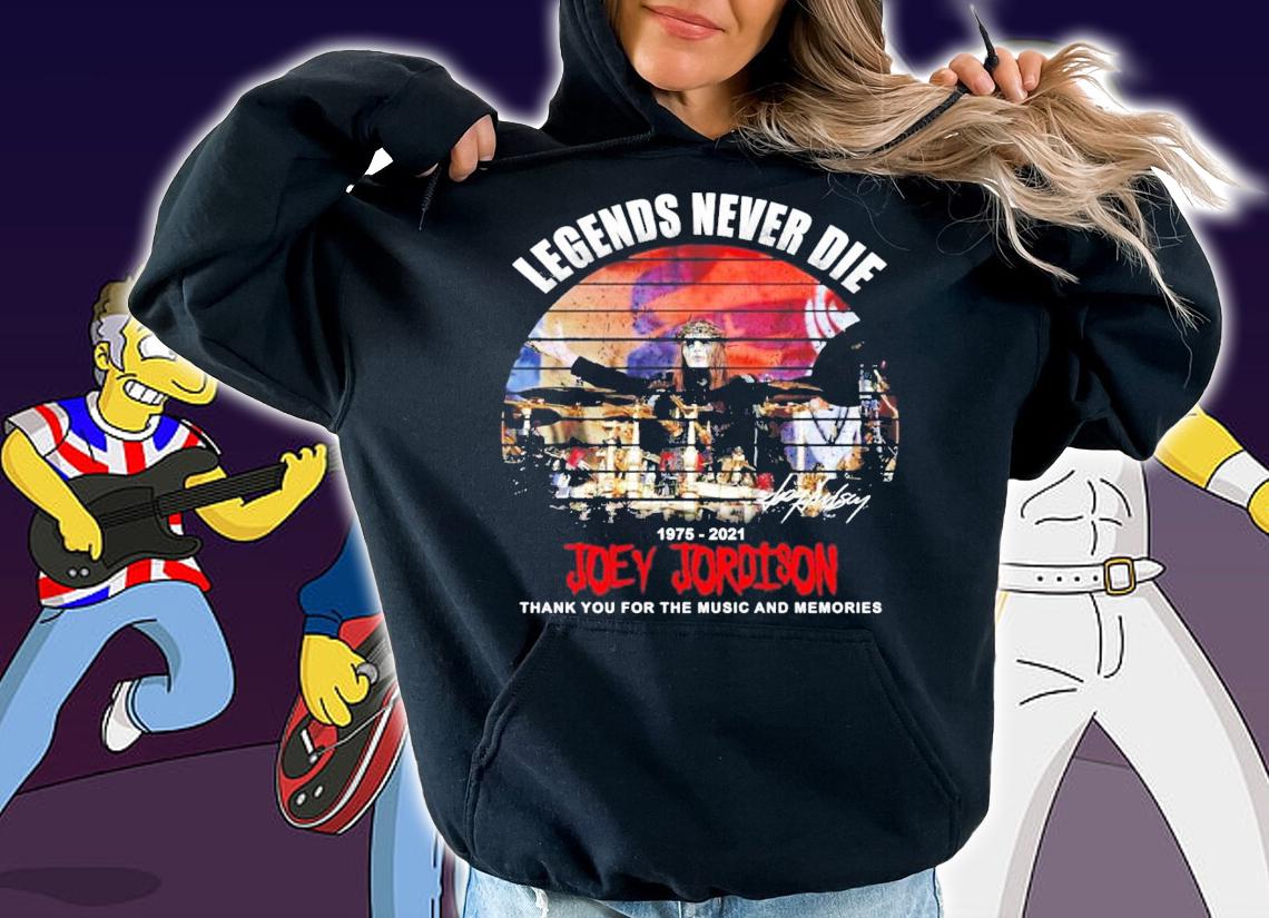 Legends Never Die 2975-2021 Joey Jordison signature shirt hoodie