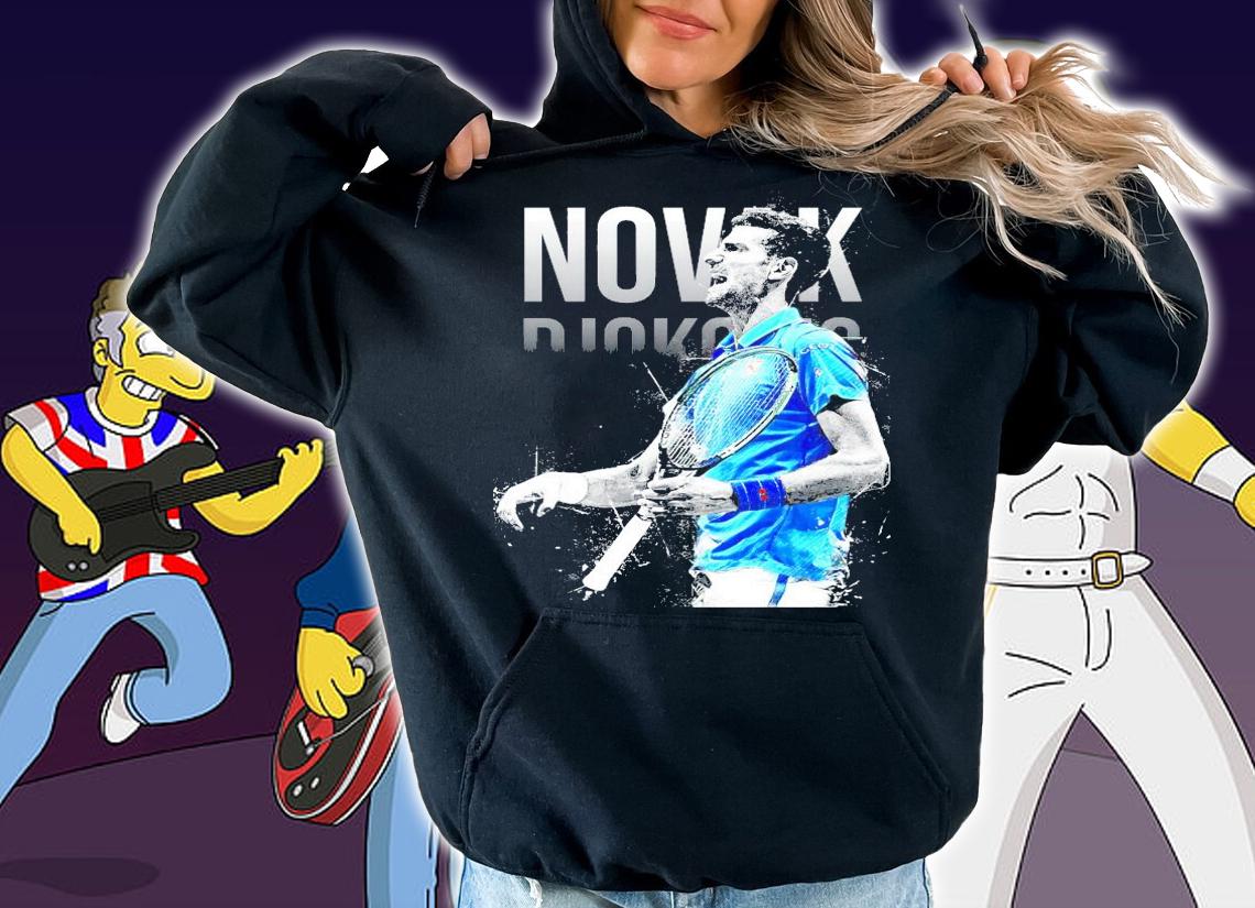Novak Djokovic baseball shirt hoodie