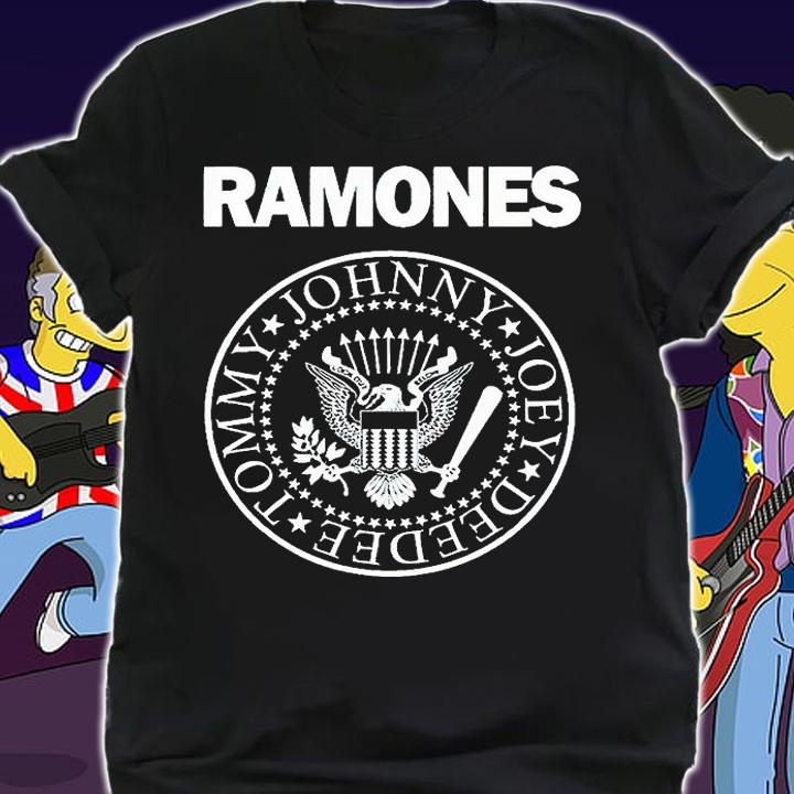 Ramones Johnny Joey Deedee Tommy T-shirt shirt