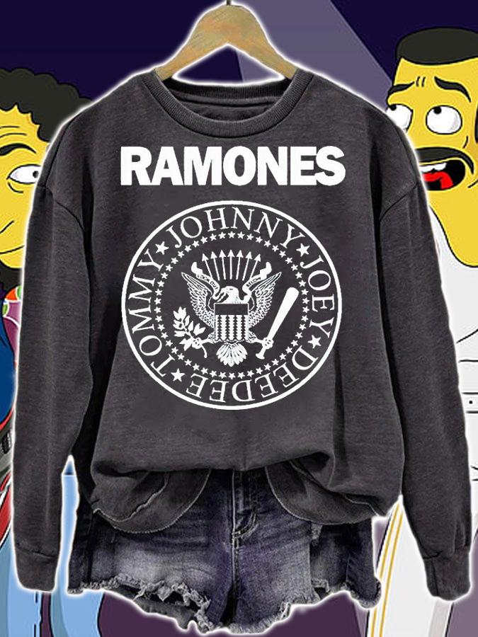 Ramones Johnny Joey Deedee Tommy T-shirt sweatshirt