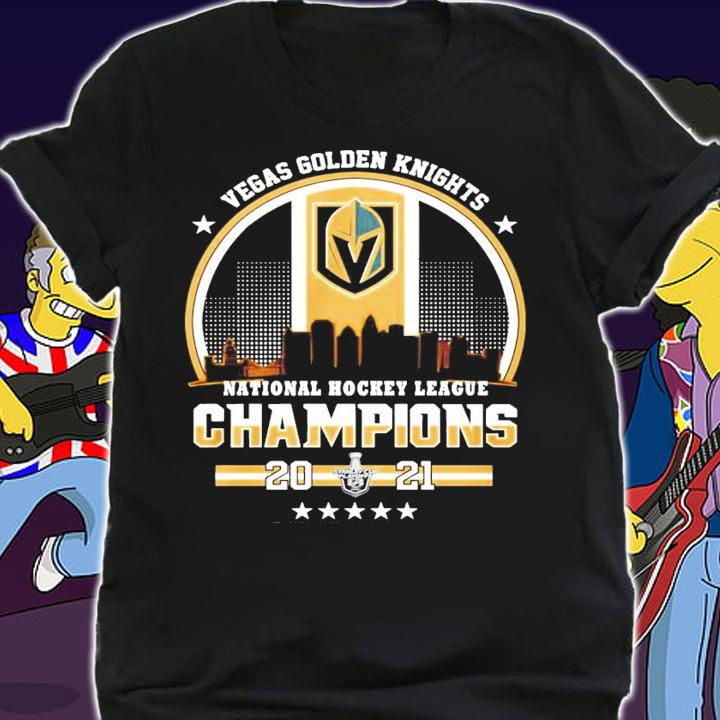 Vegas Golden Knights National Hockey League Champions 2021 shirt