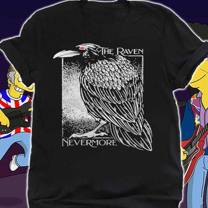 Womens Edgar Allan Poe The Raven Nevermore Shirt