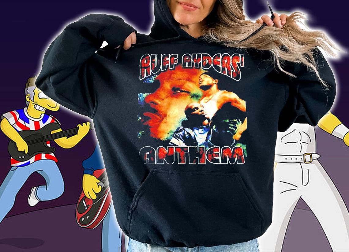 90s Style DMX Ruff Ryders Anthem shirt hoodie