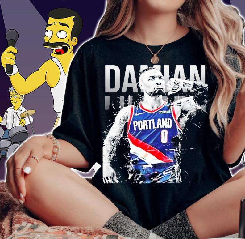 Damian Lillard basketball shirt woman shirt