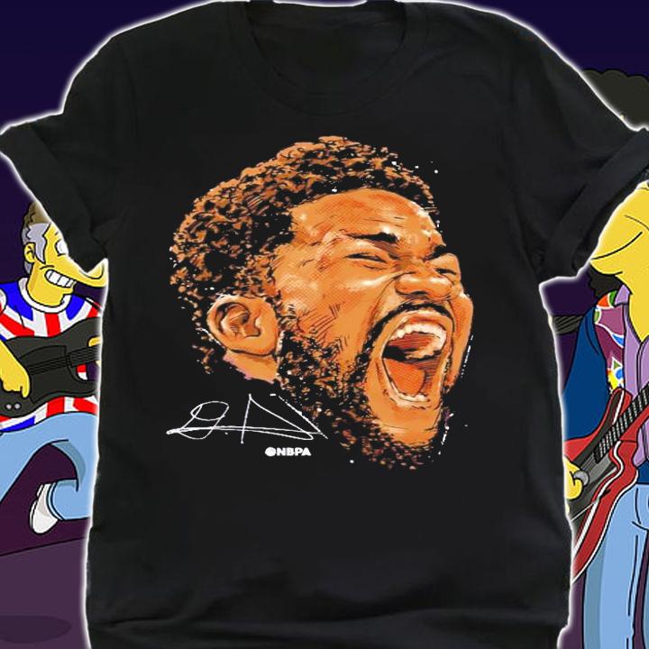 Deandre Ayton face signature shirt shirt