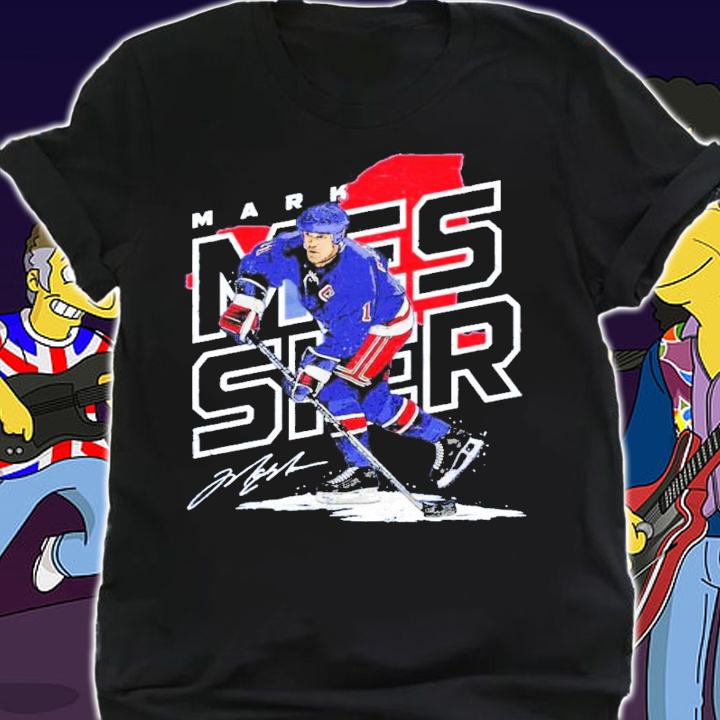 Mark Messier New York signature t-shirt shirt